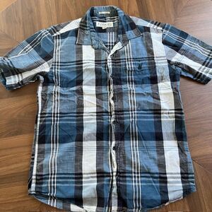 Ezekiel Cotton Button Down Shirt Vintage Y2K Style Size L